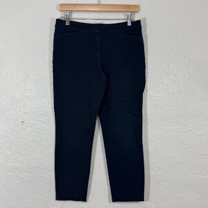 Halogen Cropped Dress Pants Trousers‎ 8 Capri Stretch Minimalist Career Business